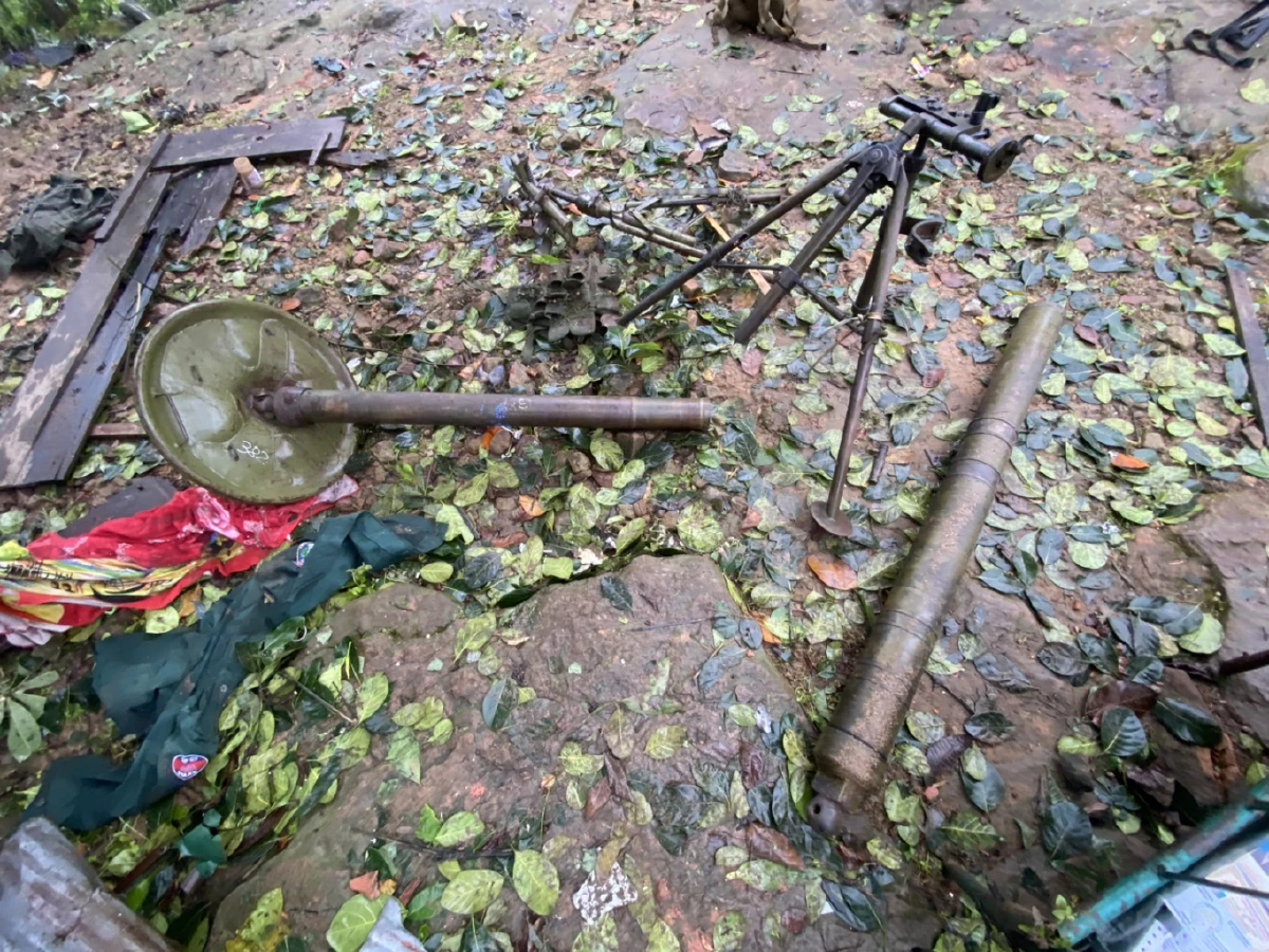 สมรภูมิภูมะเขือ ทหารไทยยึดอาวุธปืน-โดรน กัมพูชา11 รายการ