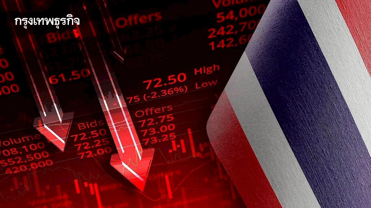 หุ้นไทยผันผวนหนัก! การเมืองร้อน-ภาษีสหรัฐฯ กดดันตลาดหุ้นไทยเดือน ก.ค.