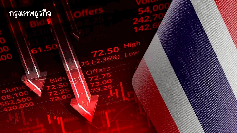 หุ้นไทยผันผวนหนัก! การเมืองร้อน-ภาษีสหรัฐฯ กดดันตลาดหุ้นไทยเดือน ก.ค.