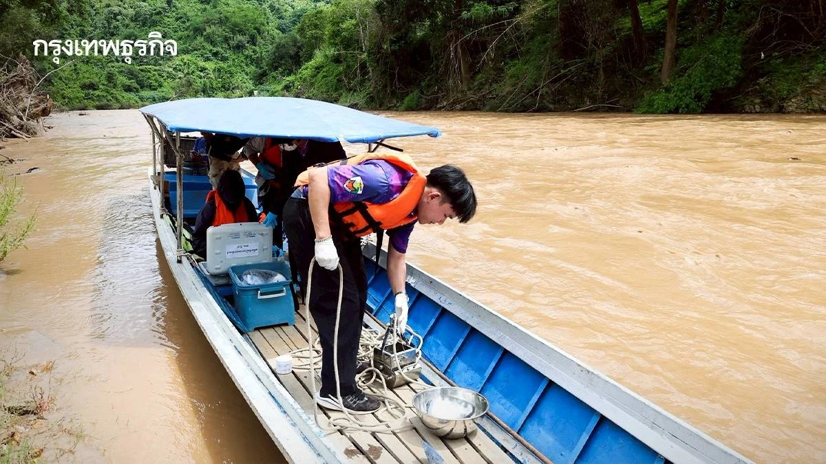 ผลตรวจครั้งที่ 6 แม่น้ำกก-สาย-รวก-โขง เชียงใหม่ เชียงราย สารหนูเกินทุกจุด