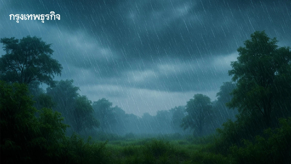 อุตุฯ เตือนฉบับ 8 'พายุวิภา' ขึ้นฝั่งเวียดนาม เช็กพื้นที่ฝนตกหนัก