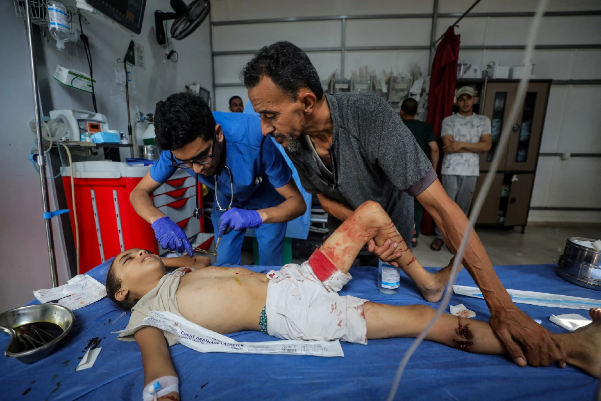 'อิสราเอล' พลาดเป้า โจมตีจุดจ่ายน้ำในกาซา ตาย 8 ส่วนใหญ่เป็นเด็ก