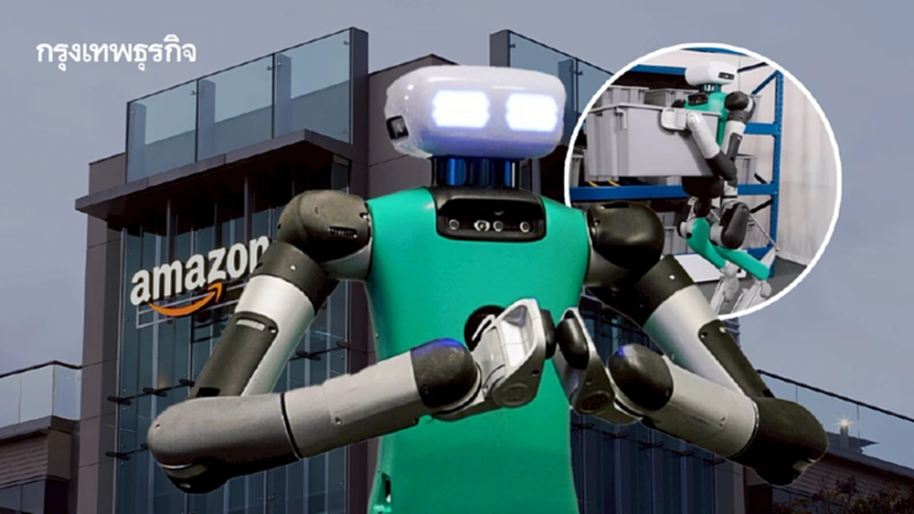 Amazon เปิดใช้หุ่นยนต์ครบ 1 ล้านตัว สะท้อนคลื่นจักรกลแทนที่มนุษย์?