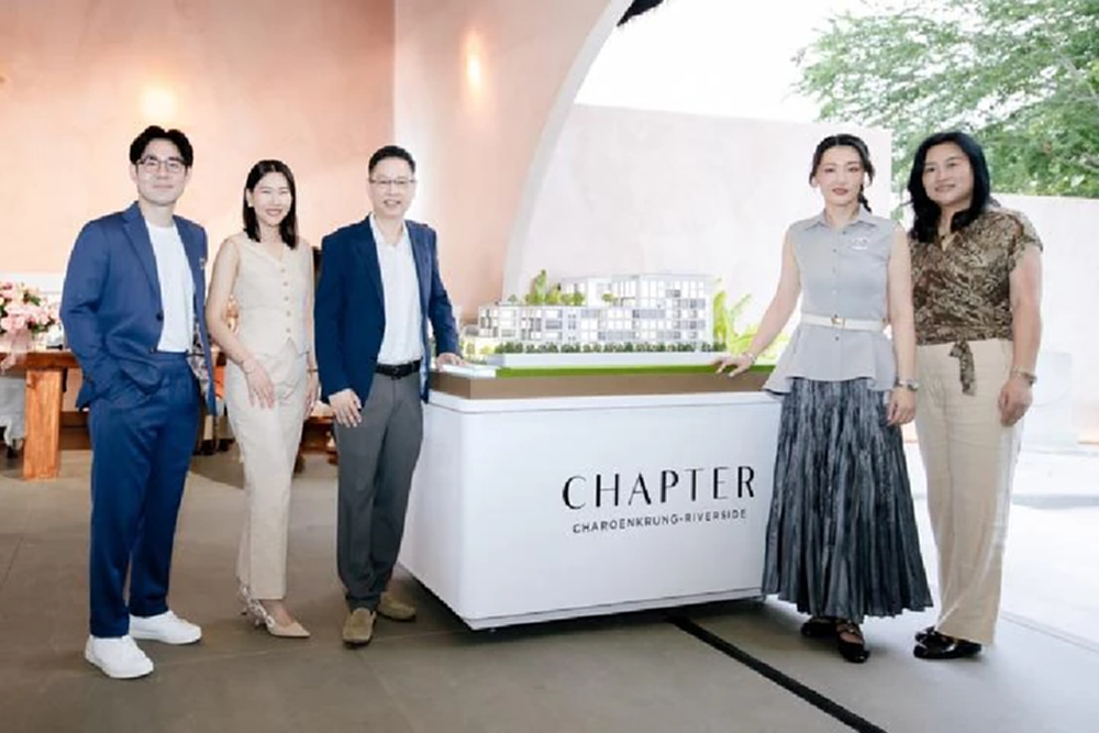 พฤกษาผนึกไทยเวย์ ดันคอนโดริมน้ำเจริญกรุงสู่ตลาดต่างประเทศ