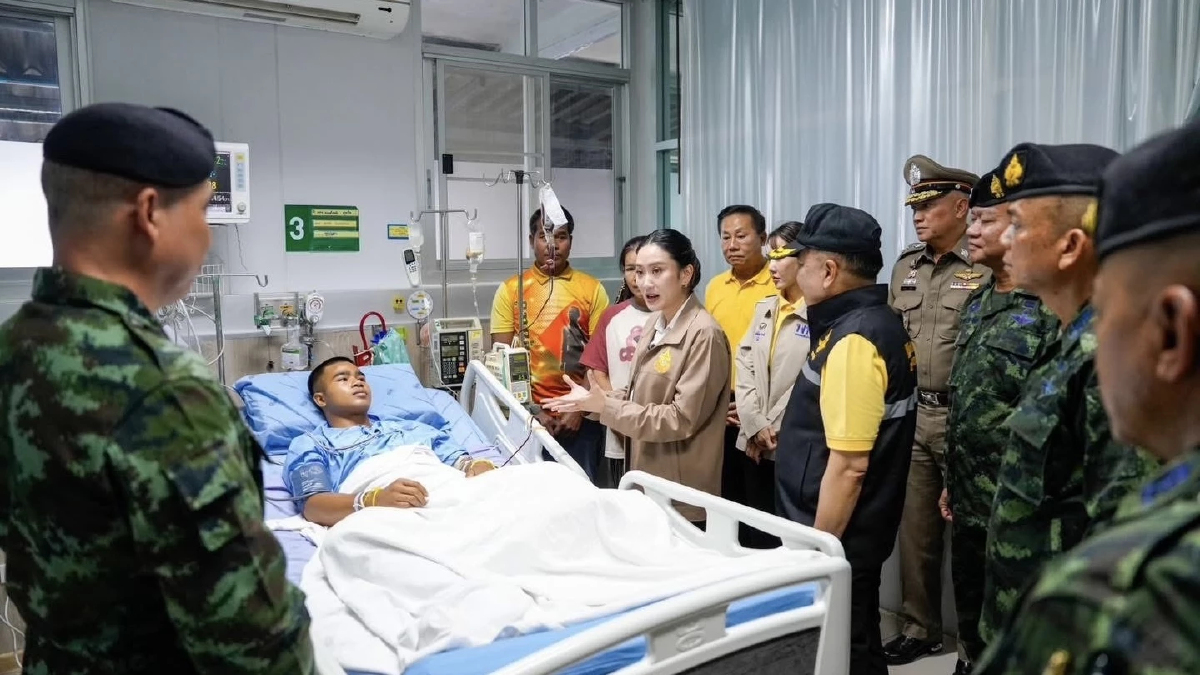 ‘ครม.’ มอบ ‘แพทองธาร’ ตัวแทนเยี่ยม 3ทหาร เหยียบกับระเบิด