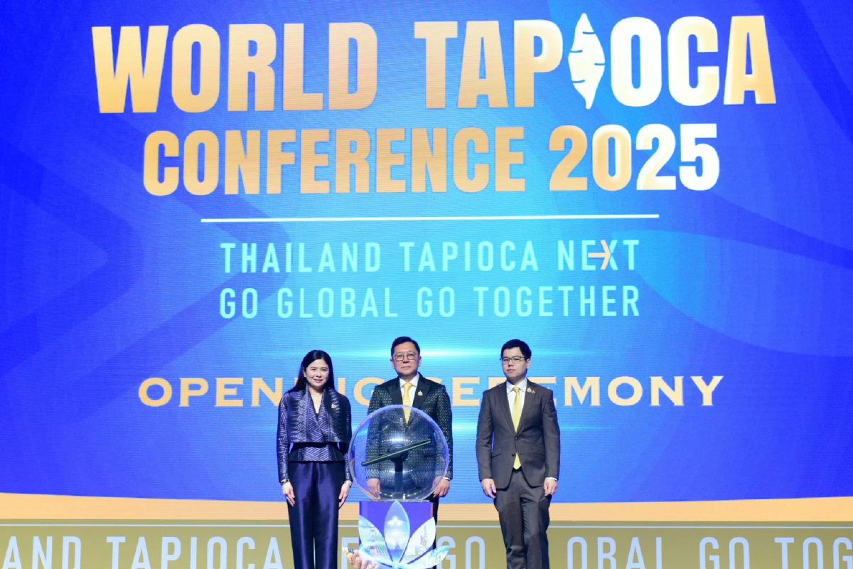 "จตุพร"เปิดสัมมนามันสำปะหลังโลก หนุนไทยผู้นำอุตสาหกรรมมันสำปะหลังโลก