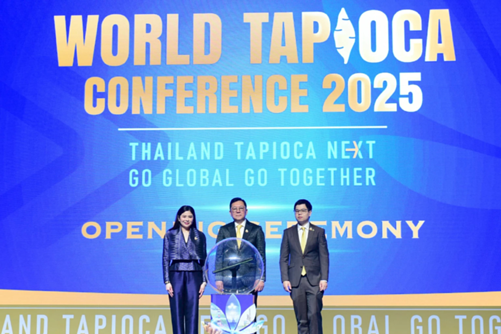 "จตุพร"เปิดสัมมนามันสำปะหลังโลก หนุนไทยผู้นำอุตสาหกรรมมันสำปะหลังโลก