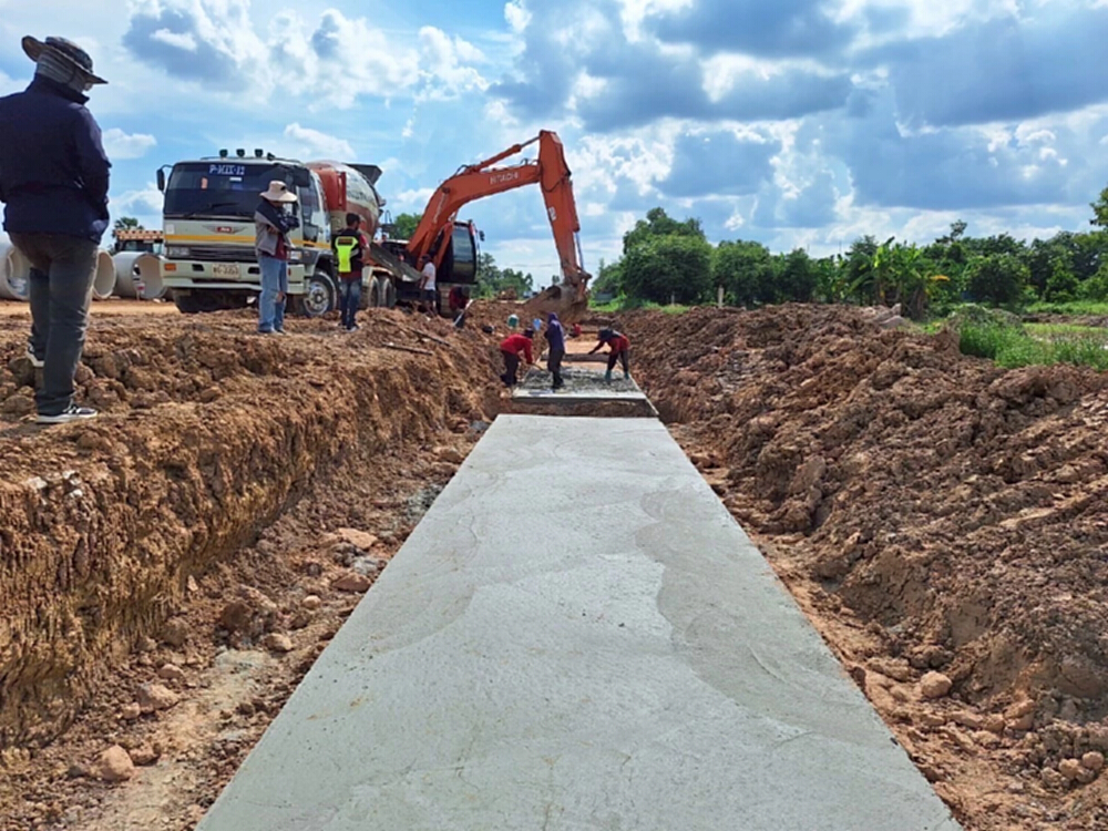 กรมทางหลวงชนบท เดินหน้าก่อสร้างถนนสาย ก ผังเมืองรวมเมืองสระแก้ว