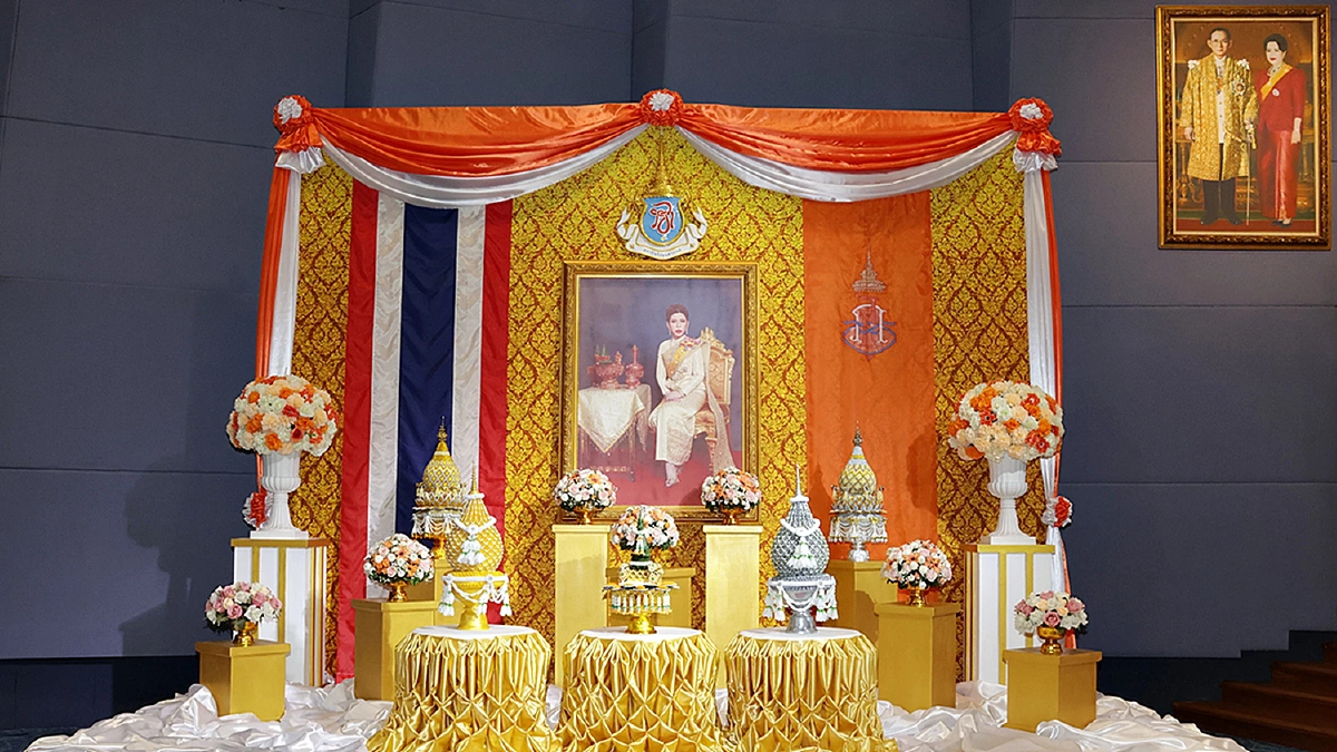 สถาบันวิจัยจุฬาภรณ์ จัดพิธีถวายพระพรชัยมงคล กรมพระศรีสวางควัฒนฯ