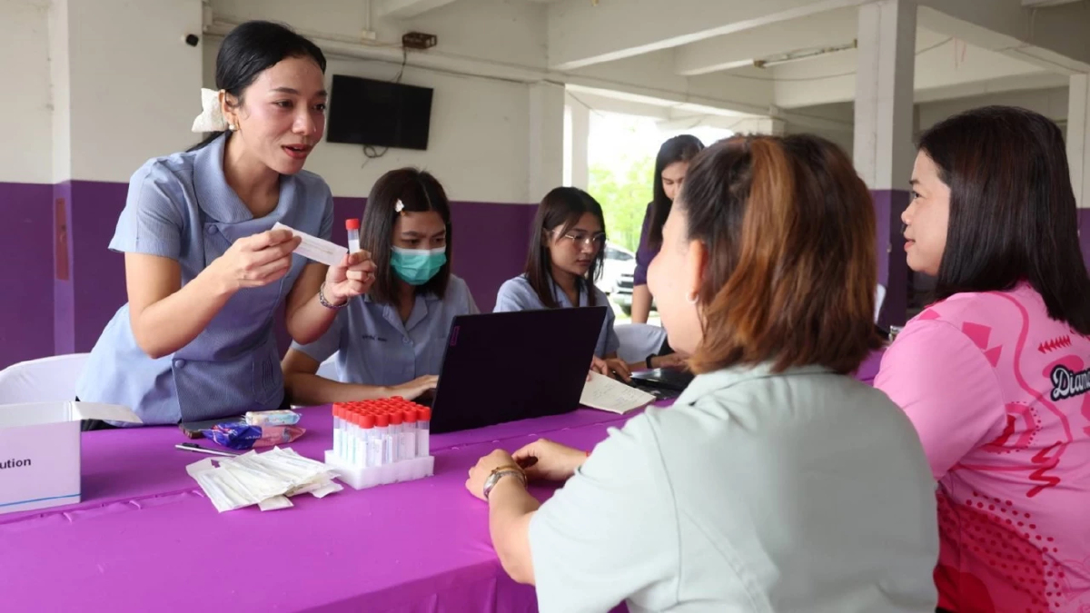 รพ.ทุ่งสง ตั้งเป้าปี 68 ตรวจมะเร็งปากมดลูก 70% ของกลุ่มเป้าหมาย