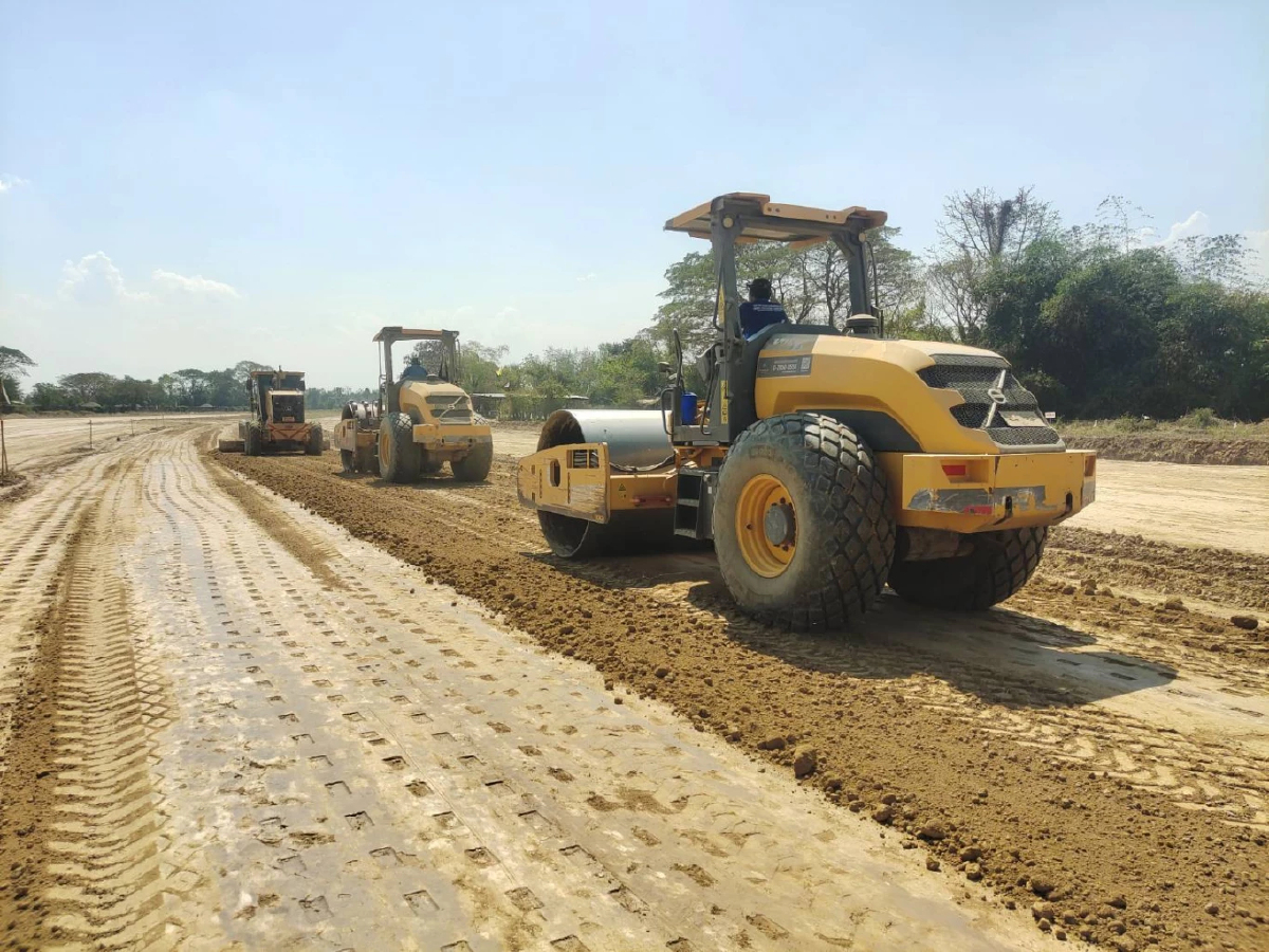 กรมทางหลวงชนบท เดินหน้าสร้างถนนสายแยก ทล.11 - ทล.1 อ.เมือง จ.ลำปาง