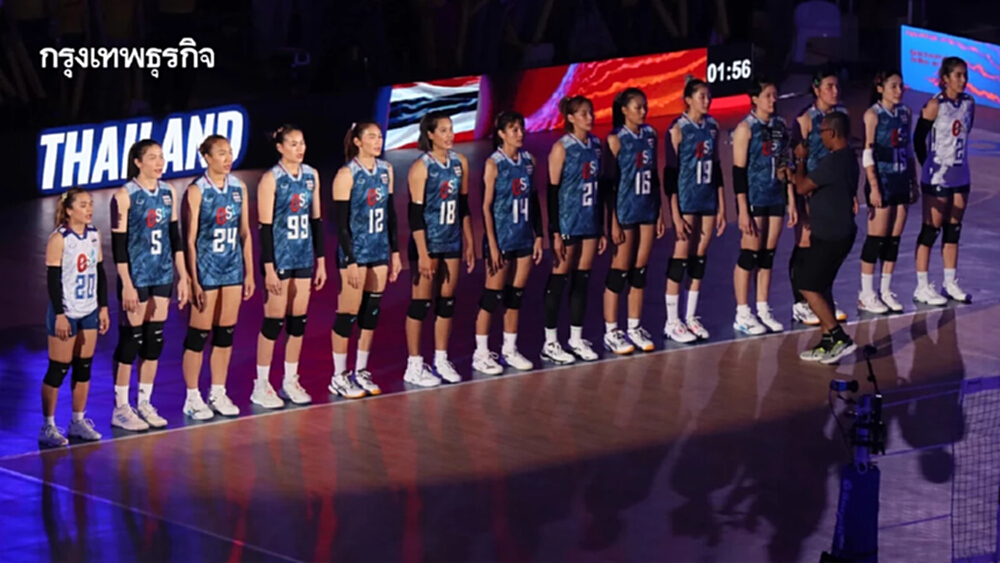 โปรแกรมวอลเลย์บอลหญิง ทีมชาติไทย ซีวีลีก SEA V League 2025 ที่ไทย