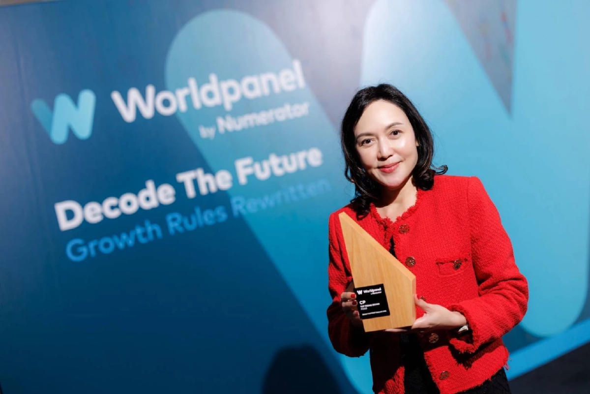 แบรนด์ CP คว้ารางวัล Top Rising Brand 'ในหมวดอาหาร'