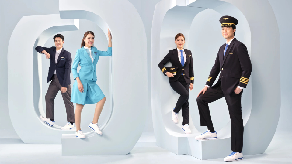 ‘บางกอกแอร์เวย์ส’ พลิกโฉมยูนิฟอร์ม คอลแลบส์ PUMA เปิดตัวรองเท้าผ้าใบคอลเลกชันพิเศษ