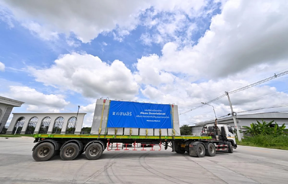 แสนสิริส่งบังเกอร์พรีคาสท์ รับมือชายแดนปะทุเสริมเกราะให้ชุมชน