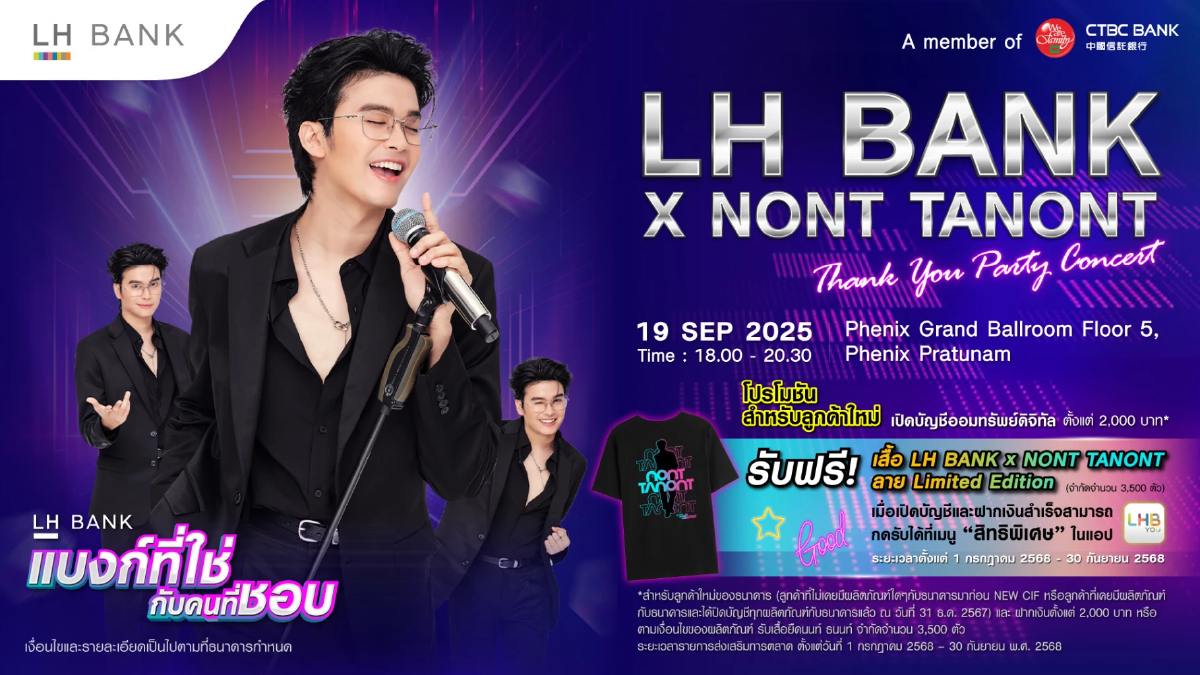 LH Bank ตอกย้ำความสำเร็จแคมเปญ 'LH Bank แบงก์ที่ใช่กับคนที่ชอบ'