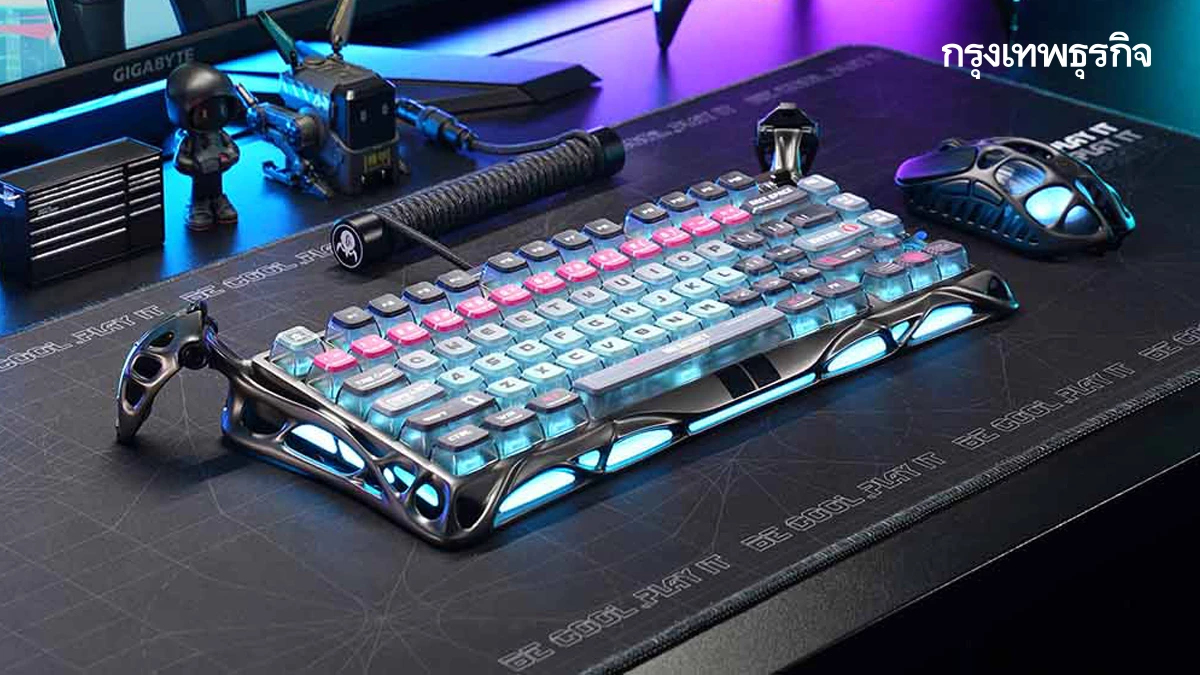 เทียบกันเลย! 3 คีย์บอร์ดเกมรุ่นใหม่ 'GravaStar Mercury V75 Series'