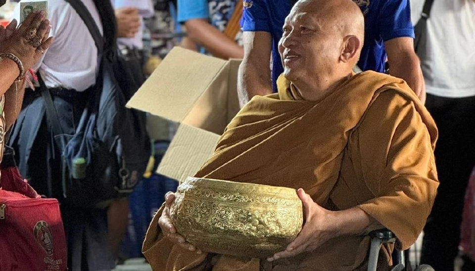 อัปเดต 'หลวงพ่ออลงกต' ล่าสุดไม่ลาออกจากเจ้าอาวาสวัดพระบาทน้ำพุ