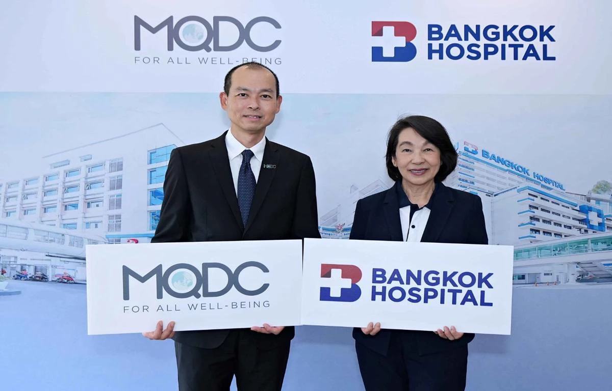 MQDC จับมือรพ. กรุงเทพเสริมแกร่งสุขภาพลูกบ้านทุกโครงการ