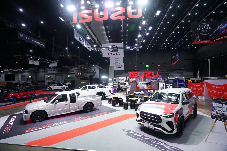 อีซูซุ มังกรทอง นำทีมรถแต่ง บุกงาน “Bangkok Auto Salon 2025”