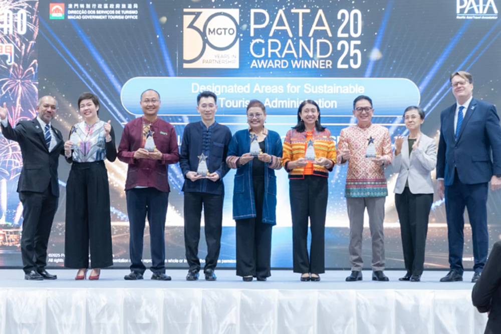 อพท. เข้ารับ 6 รางวัลนานาชาติ ดันชุมชนท่องเที่ยวสู่ตลาดโลก