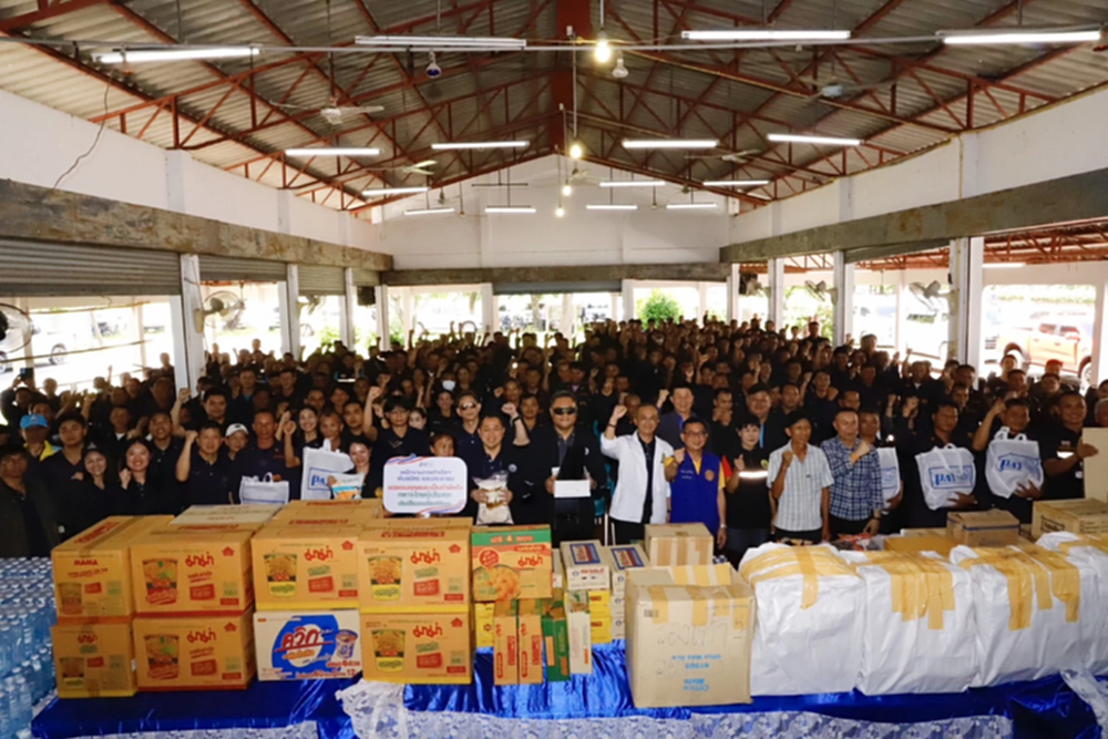 การท่าเรือฯ ส่งกำลังใจ-มอบสิ่งของ ช่วยทหารและประชาชนชายแดน อุบลฯ
