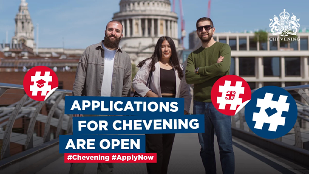 เปิดรับสมัครแล้วทุนชีฟนิ่งจากรัฐบาล'สหราชอาณาจักร'