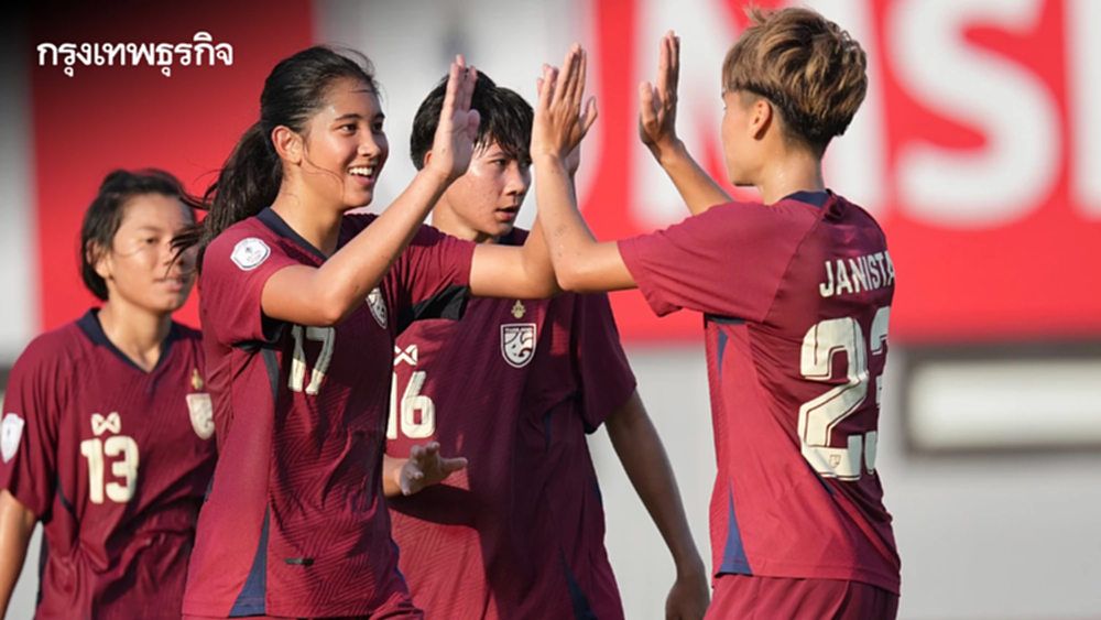 ผลบอลวันนี้ ฟุตบอลหญิงไทย ถล่ม กัมพูชา 7-0 ศึก ชิงแชมป์อาเซียน 2025