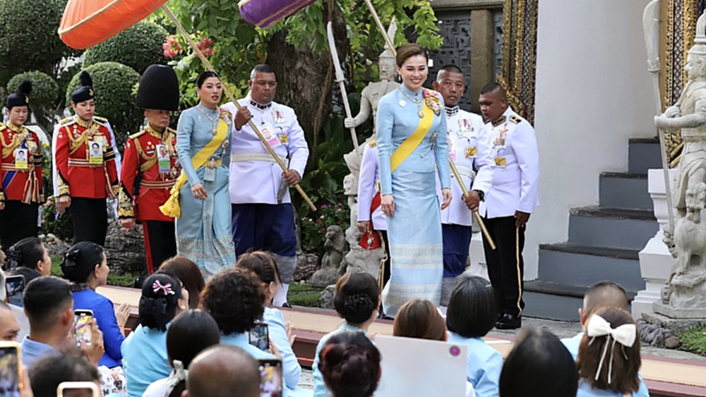 พระราชินี เสด็จฯ พระราชพิธีเฉลิมพระชนมพรรษา 'สมเด็จพระพันปีหลวง'