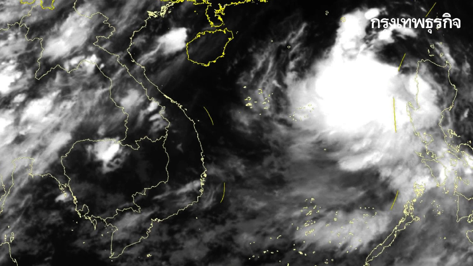 พายุลูกใหม่มาแล้ว เผย ฉ.3 พายุโซนร้อน กระทบไทยฝนตกหนักถึงหนักมาก