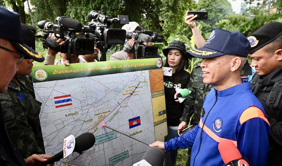 กองทัพไทย เคาะสร้างรั้วถาวร ชายแดนไทย–กัมพูชา จุดแรก 10 กม.