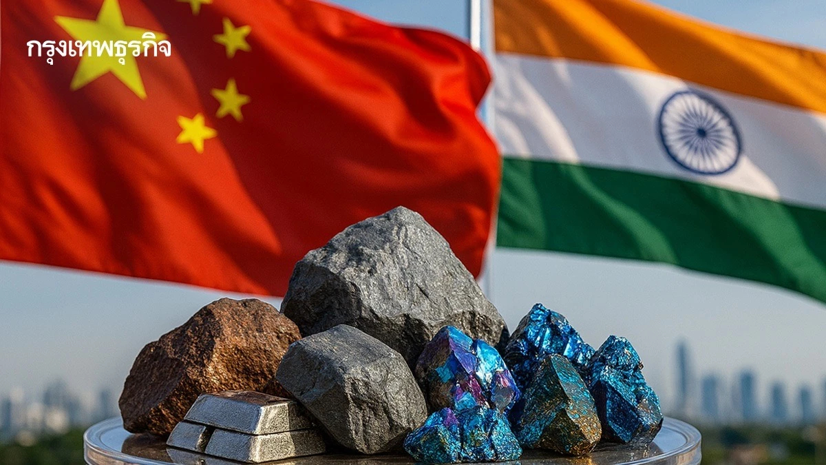 สัมพันธ์ปักกิ่ง-นิวเดลีดีขึ้น 'จีน' ให้คำมั่นจัดหา 'แร่หายาก' ให้อินเดีย