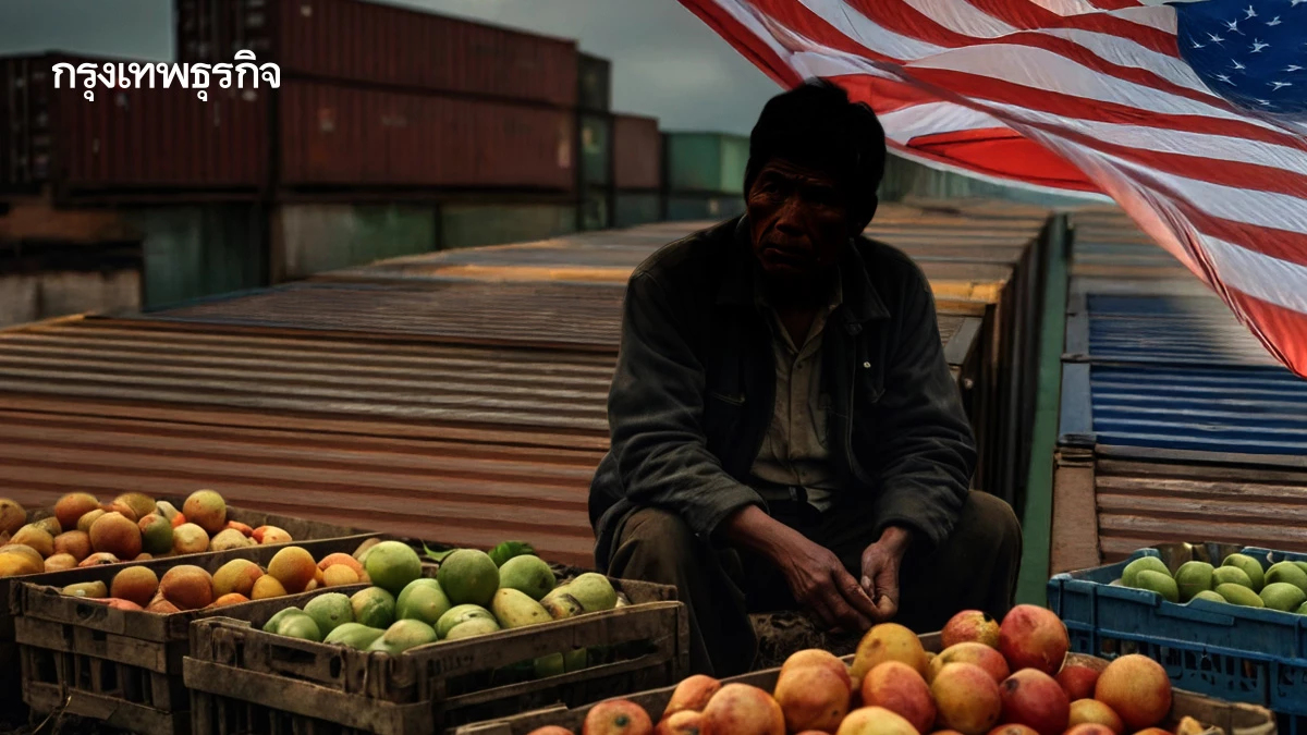 ภาษีทรัมป์19%กดดัน“จีดีพีเกษตร”  ทำศก.คู่ค้าฝืด-ราคาผลผลิตตกต่ำ