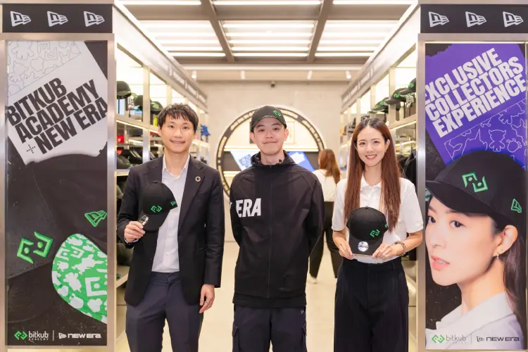 Bitkub Academy คอลแลบแบรนด์ New Era เปิดตัวหมวก Limited Edition เอาใจแฟนคลับนักสะสม