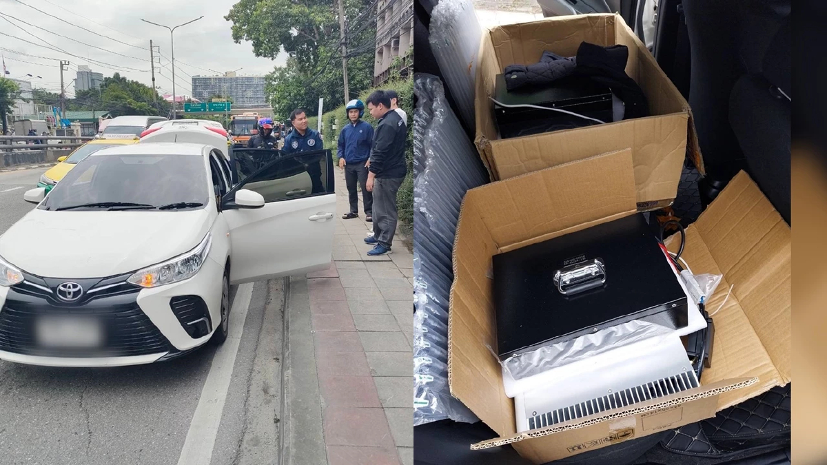โดน! โอปป้าเกาหลี ขับรถซ่อนเครื่อง FBS ตระเวนส่ง SMS ปลอมกลางกรุง
