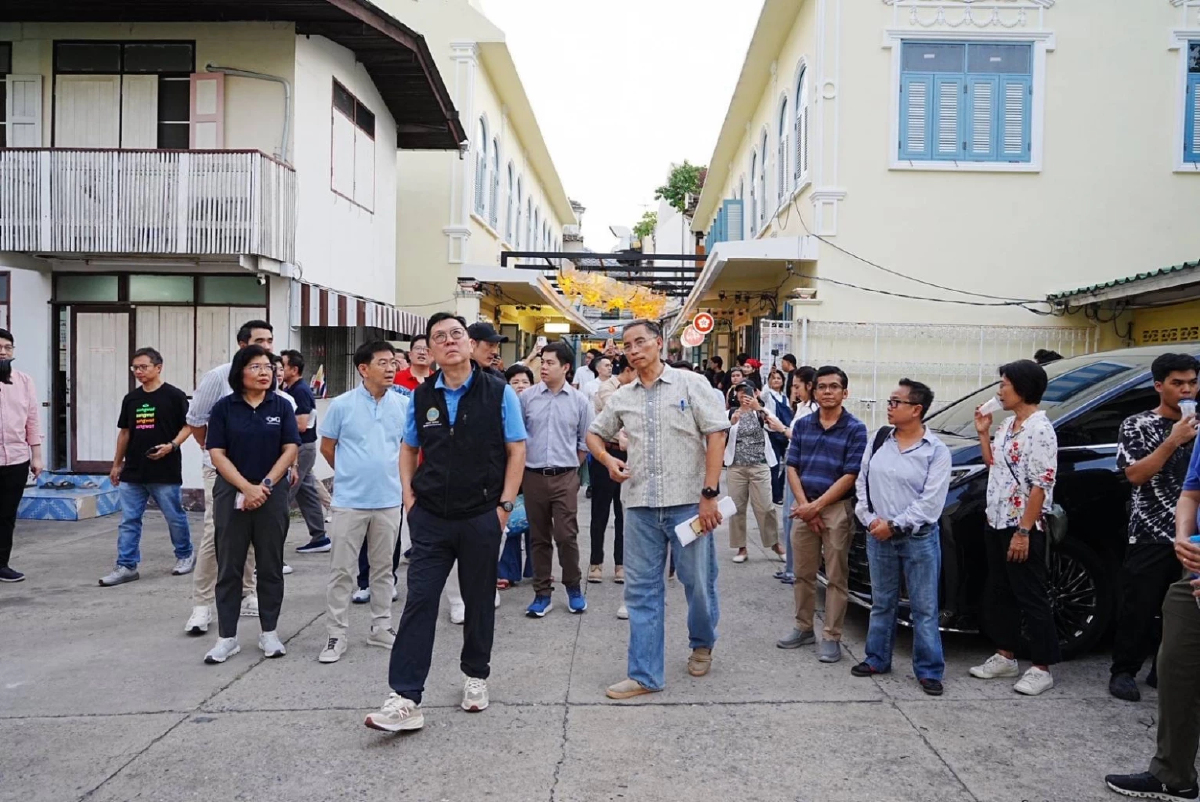 “จตุพร” นำทีมพาณิชย์ลงพื้นที่ถนนทรงวาด เล็งปั้นให้เป็นแลนด์มาร์คแห่งใหม่