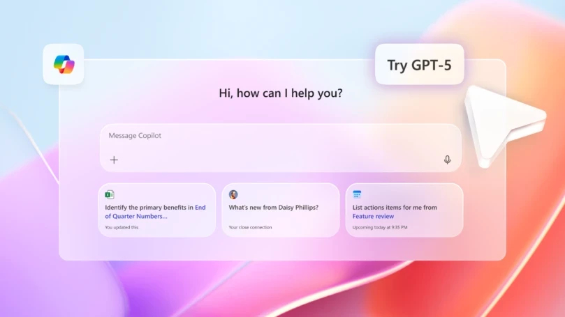 ‘ไมโครซอฟท์’ ดีเดย์ให้ใช้งาน ‘GPT-5’ บนแพลตฟอร์มได้แล้ววันนี้