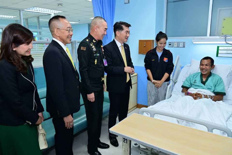 ‘CPF ส่งต่อพลังแห่งการให้' ฟื้นฟูโรงพยาบาลพระมงกุฎเกล้า ส่งกำลังใจให้ทหารกล้า