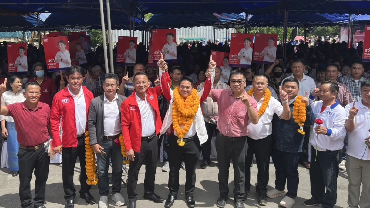 ‘สมศักดิ์-ยงยุทธ’ เปิดตัว ‘สง่า’ ป้องกันแชมป์ เลือกตั้งซ่อม เชียงราย