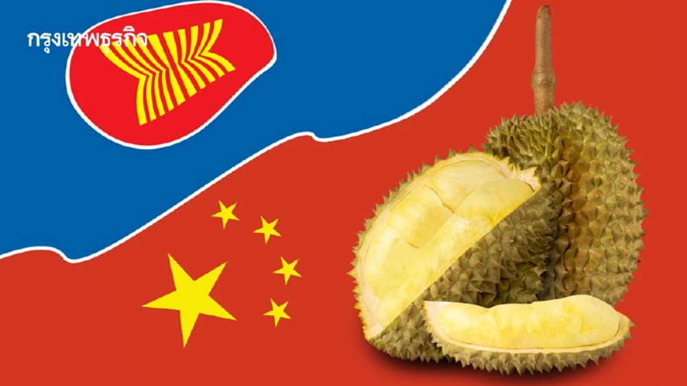 ‘การทูตทุเรียน’ เพิ่มศักยภาพแข่งขัน ในเทศกาลทุเรียนอาเซียน - จีน