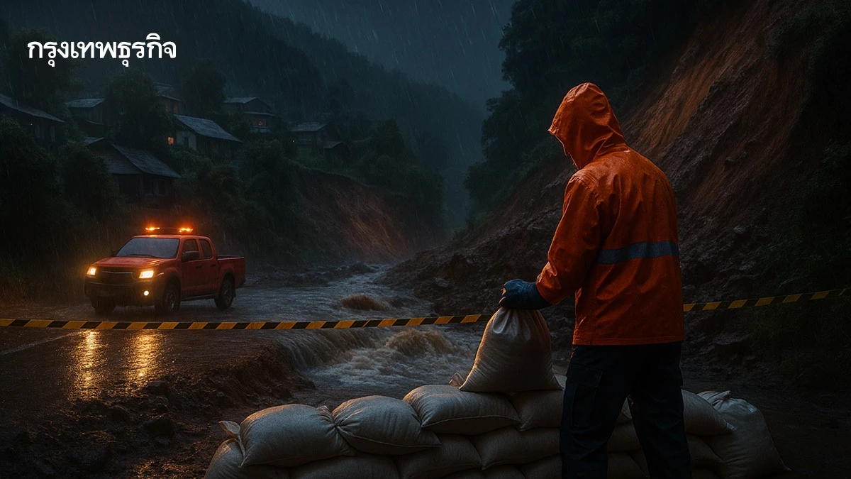 เช็กพิกัด 30 จังหวัด เสี่ยงน้ำท่วม-ดินโคลนถล่ม ช่วง 15-17 ส.ค. 68