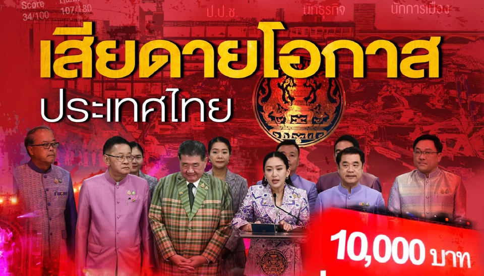 ACT ประเมิน 1 ปี 'รัฐบาลแพทองธาร' ไร้ทิศทาง ไม่ตั้งใจปราบโกง