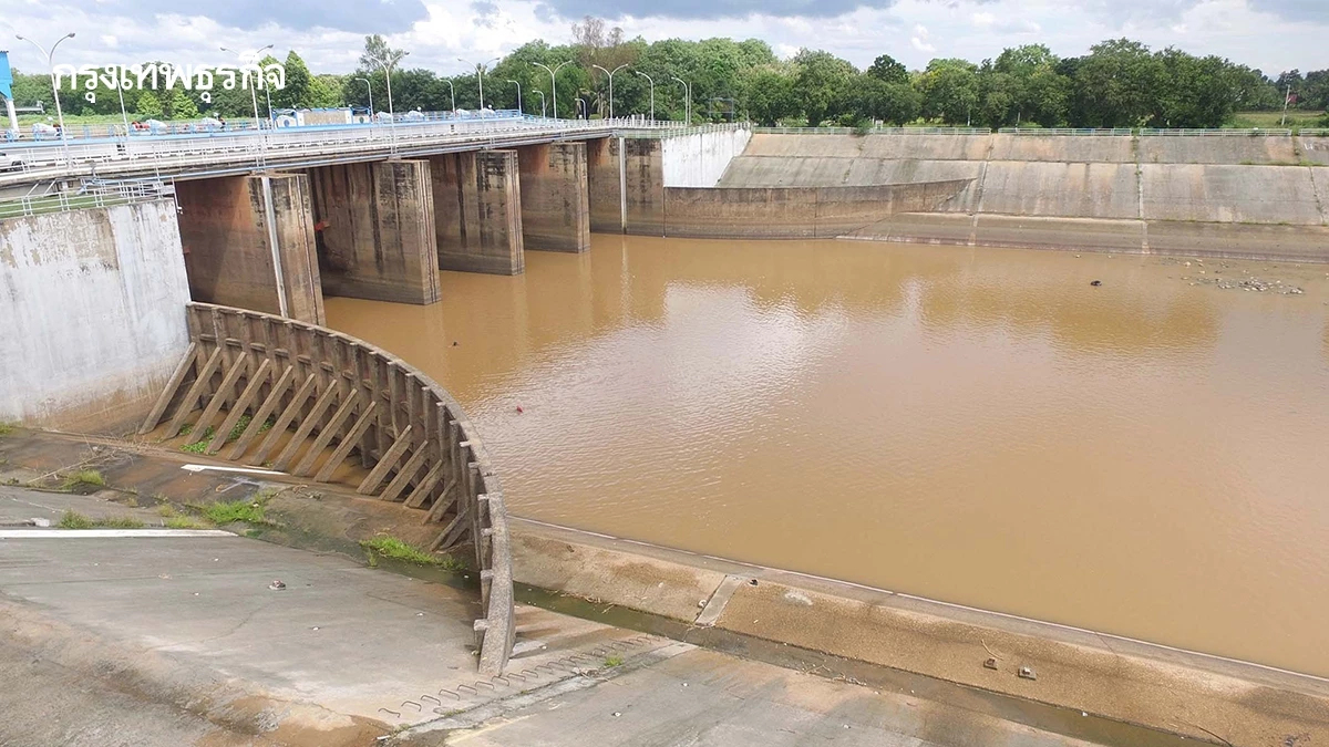 เปิดแผนระบายน้ำ 'เขื่อนนเรศวร' หลังฝนตกตอนบน หวั่นซ้ำรอยน้ำท่วม