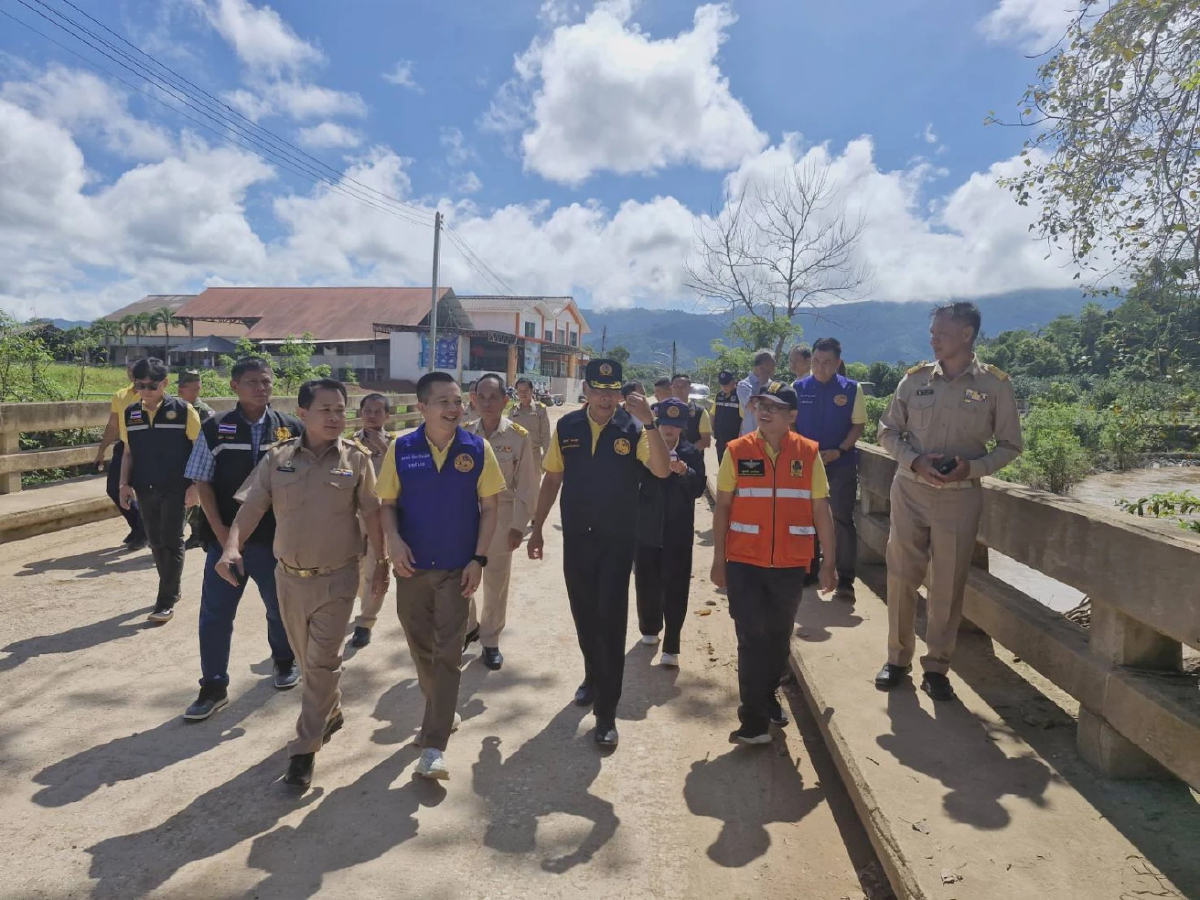 'พายุคาจิกิ' ผู้ว่าฯเชียงราย ลงพื้นที่ ตรวจความพร้อมรับมือ