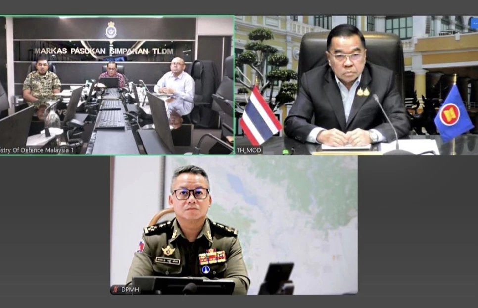 'ณัฐพล-เตีย เซ็ย ฮา' คุยนอกรอบก่อนบินถก 'จีบีซี' ที่มาเลเซีย