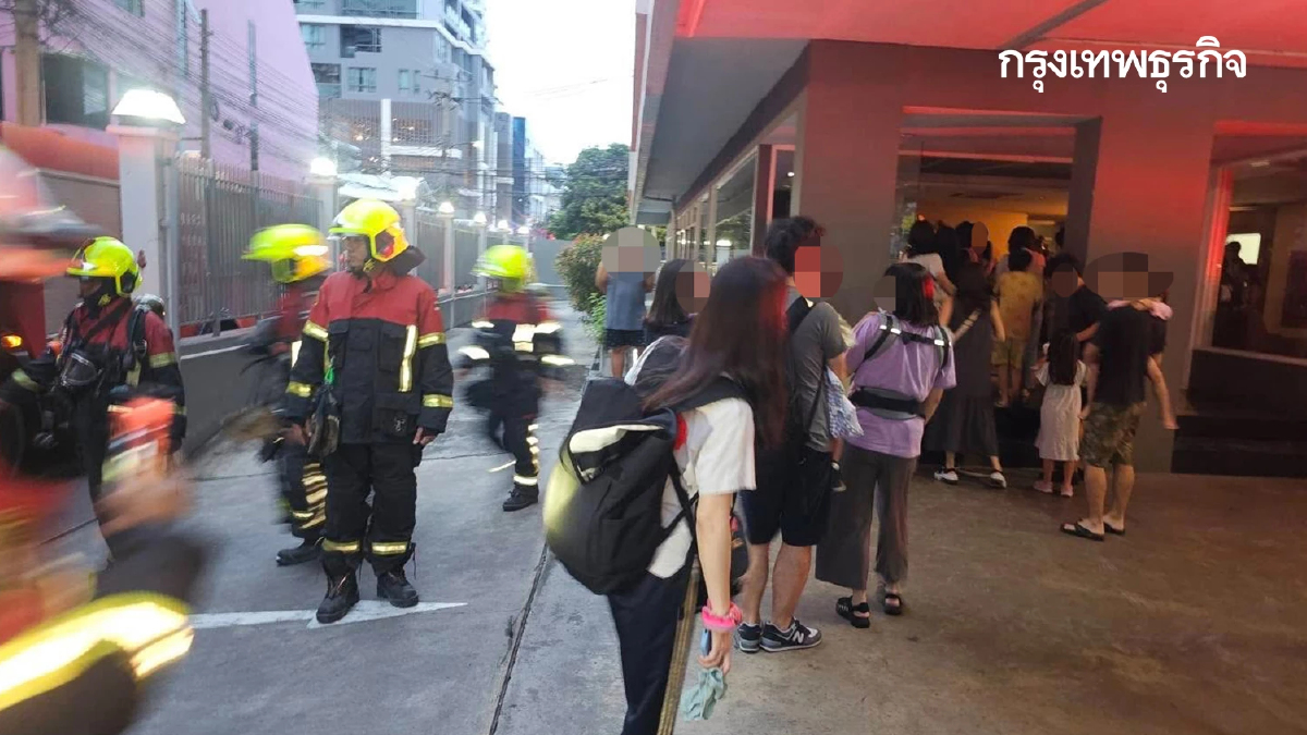 ด่วน เกิดเหตุ ไฟไหม้โรงแรมหรู สุขุมวิท 39 เขตวัฒนา อพยพหนีตายวุ่น