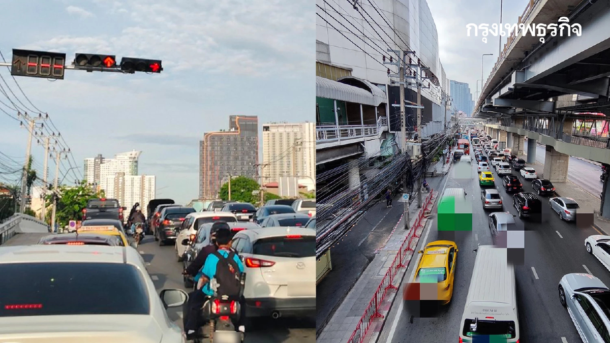 สุขสันต์วันทำงาน กทม.รถติดเต็มพิกัด กระทบผู้ใช้ทางเส้นไหนบ้าง?