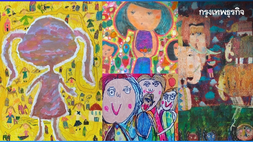 ภาพวาดเด็กไทยคว้ารางวัลระดับโลก 'ศิลปะเด็กนานาชาติ' จากญี่ปุ่น