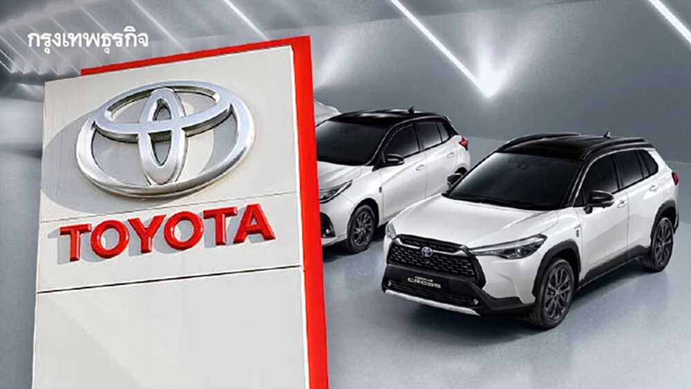 ‘โตโยต้า’ หันพึ่งชิ้นส่วนจีนในไทย หวังลดต้นทุน EV 30% สู้คู่แข่ง