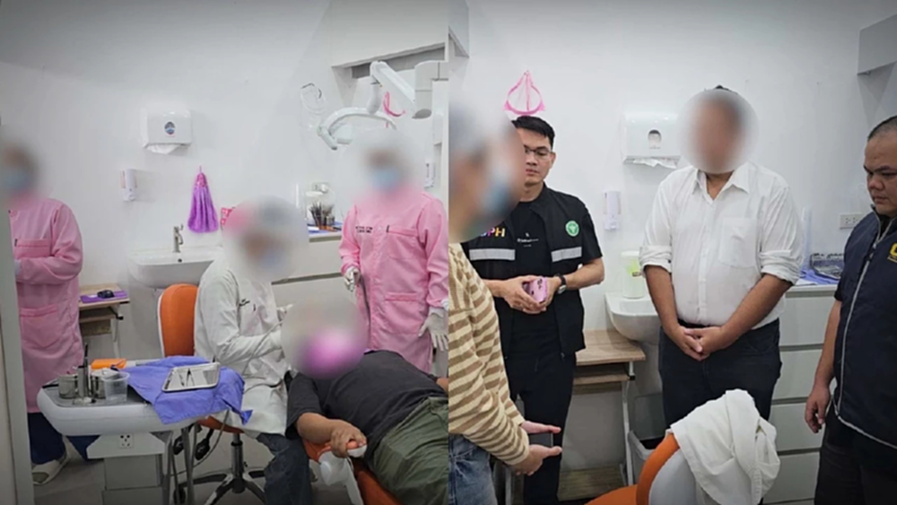 หมอฟันเถื่อน โดนบุกจับคาคลินิก ทันตแพทยสภา-ตำรวจ ปคบ.-สธ. ลุย